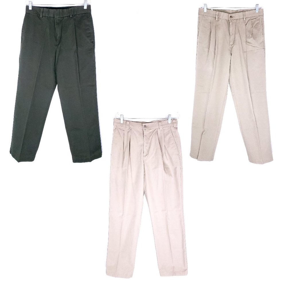 Lot of 3 Dockers Men Pant 100% Cotton Size 32x31